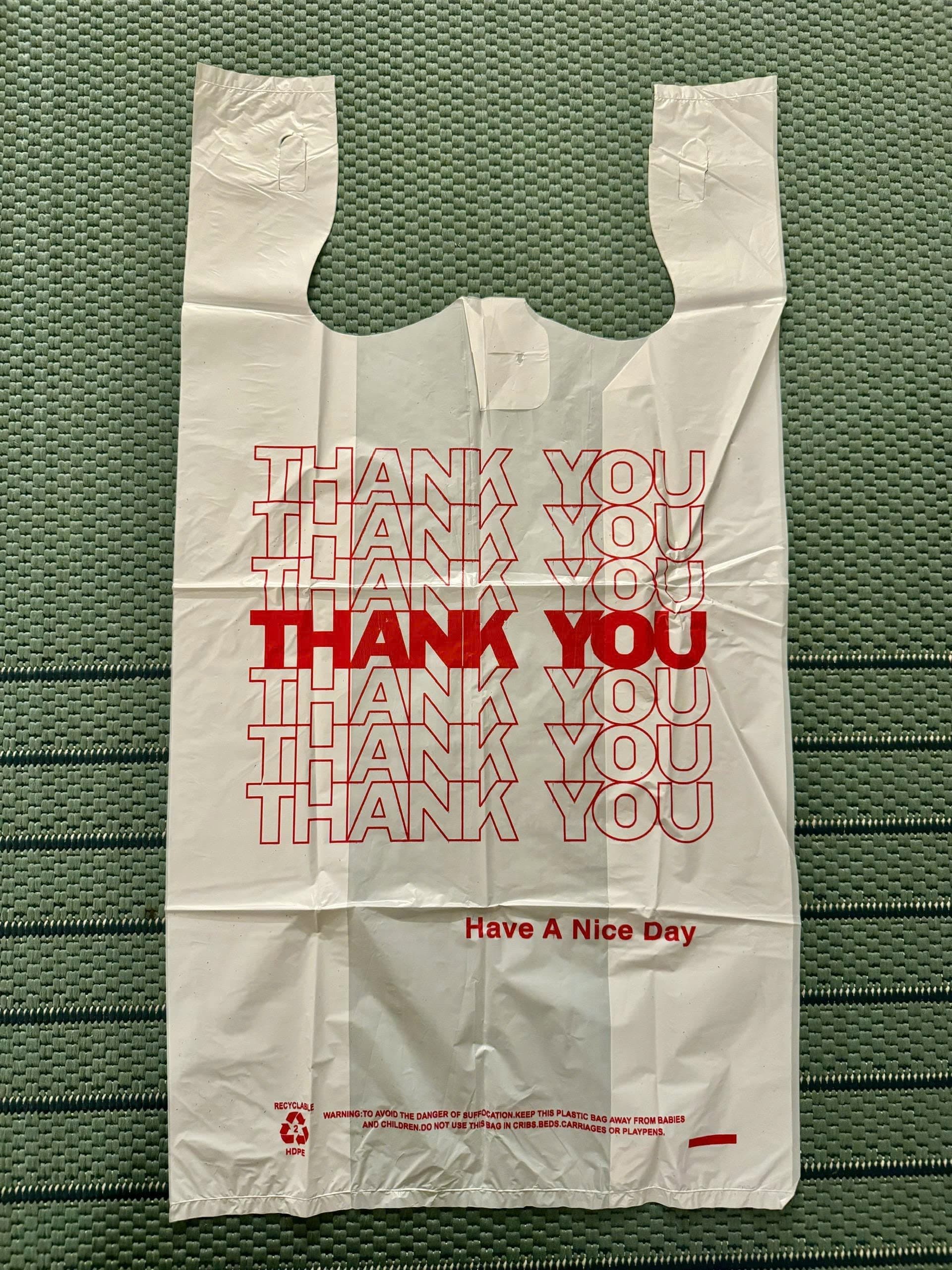 Thank You Bag 12x7x22.5