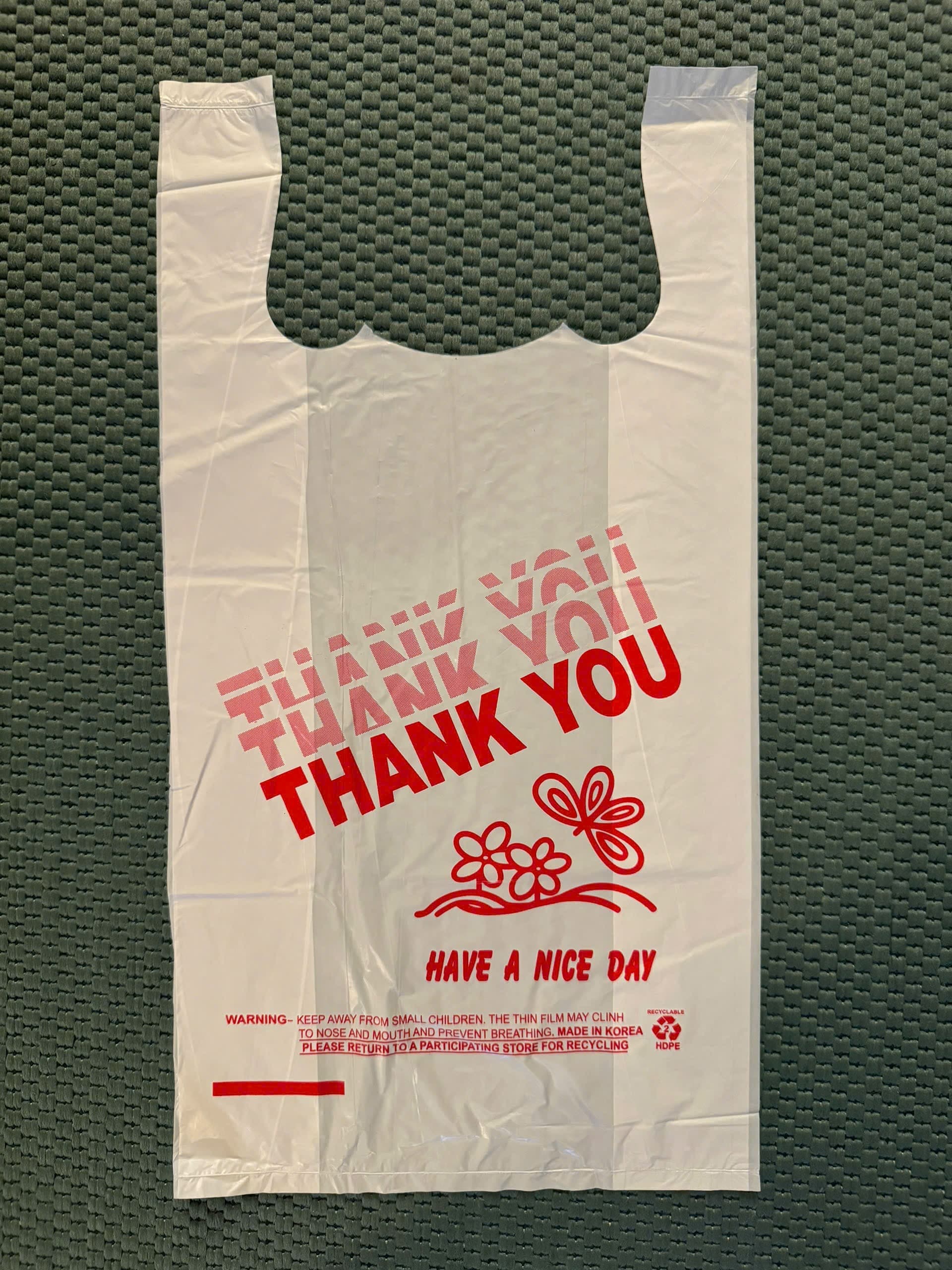 Thank you Bag 8x5x16