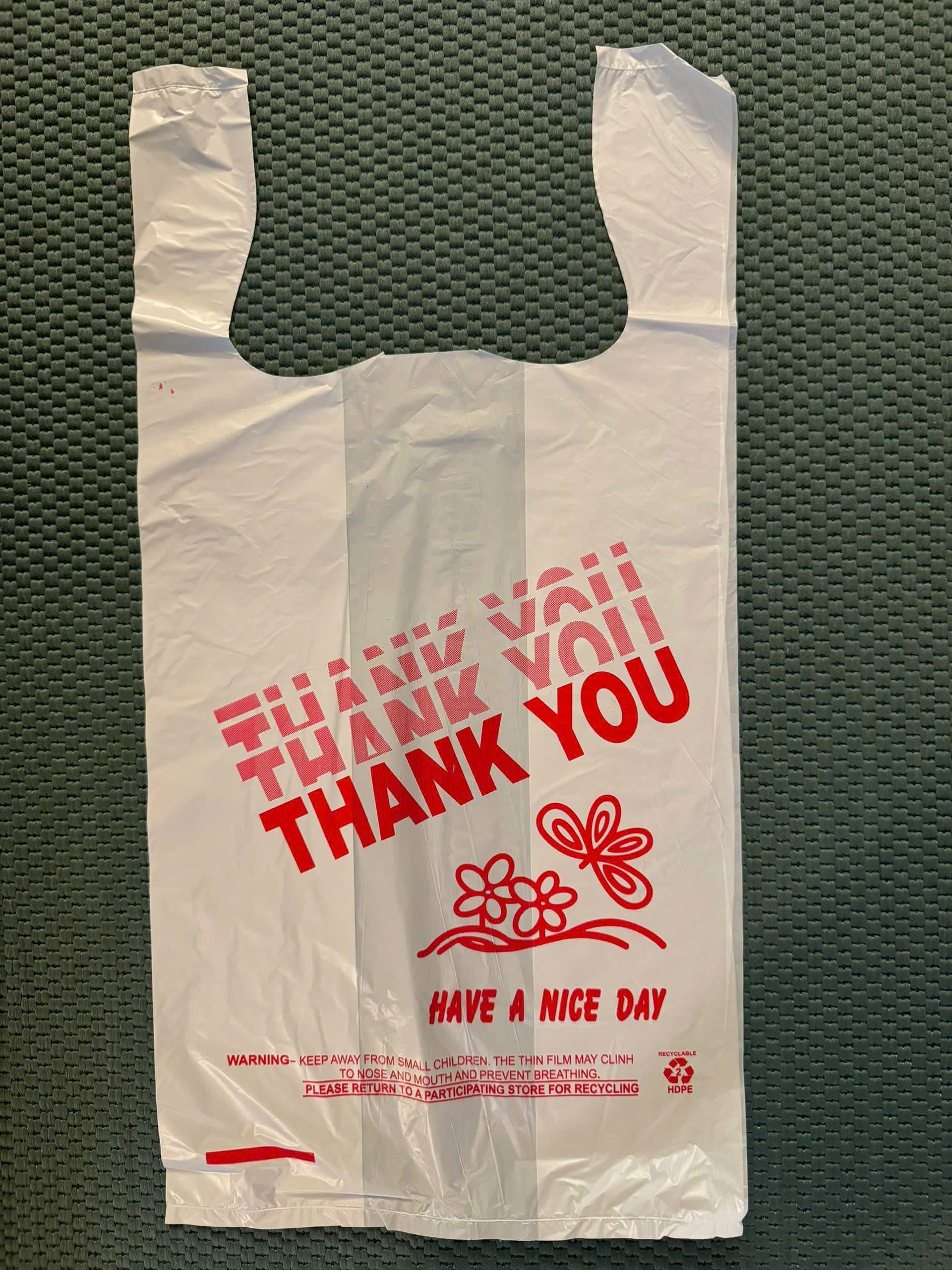 Thank You Bag 10,2x7x20